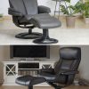Nordic 95 - Armchair and footrest