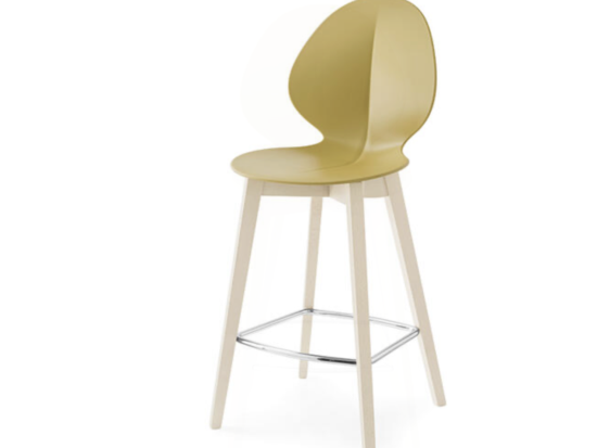 Tabouret Basil Wood par Calligaris Mariette Clermont Meuble Laval
