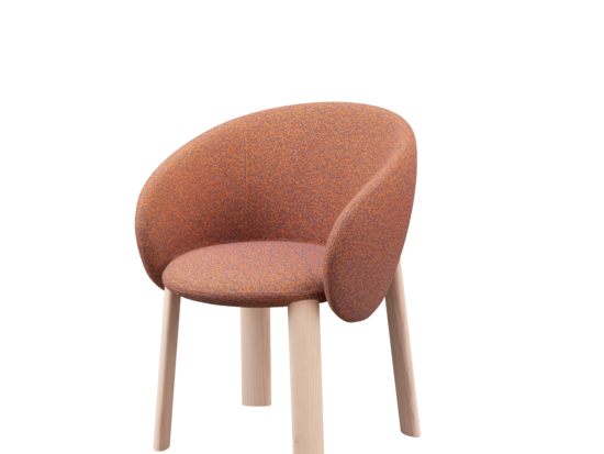 Chaise Nebula Wood