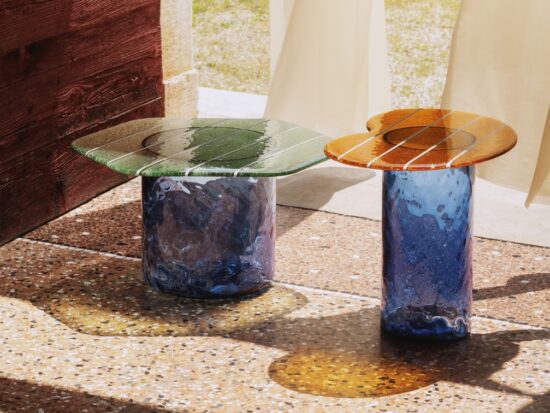 Table d'appoint Striche par Miniforms Mariette Clermont Meuble Laval