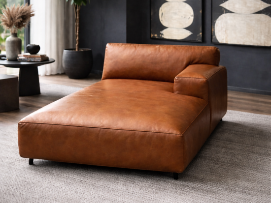 Chaise Longue Vesta par Furninova Mariette Clermont Meuble Laval