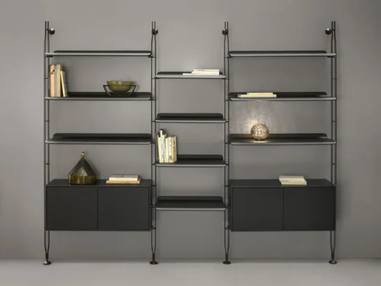Bibliothèque Adam Wood avec Rangement par Kartell Mariette Clermont Meuble Laval