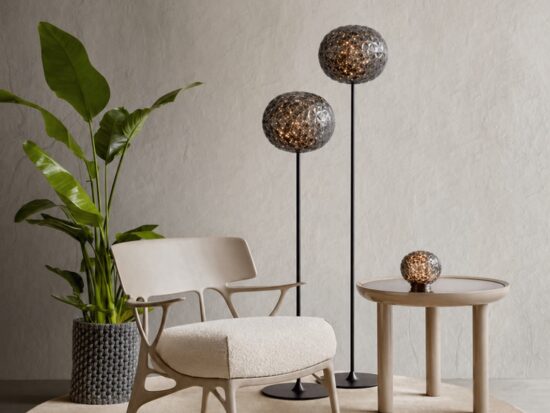 Lampe sur pied Planet par Kartell Mariette Clermont Meuble Laval
