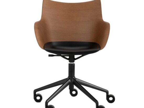 Chaise Q/Wood par Kartell Mariette Clermont Meuble Laval