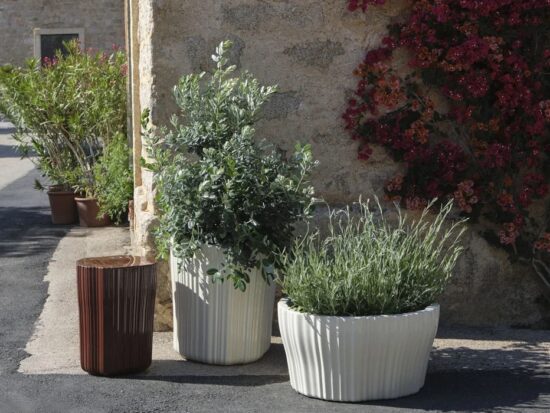 Cache-pot Corteza par Kartell Mariette Clermont Meuble Laval